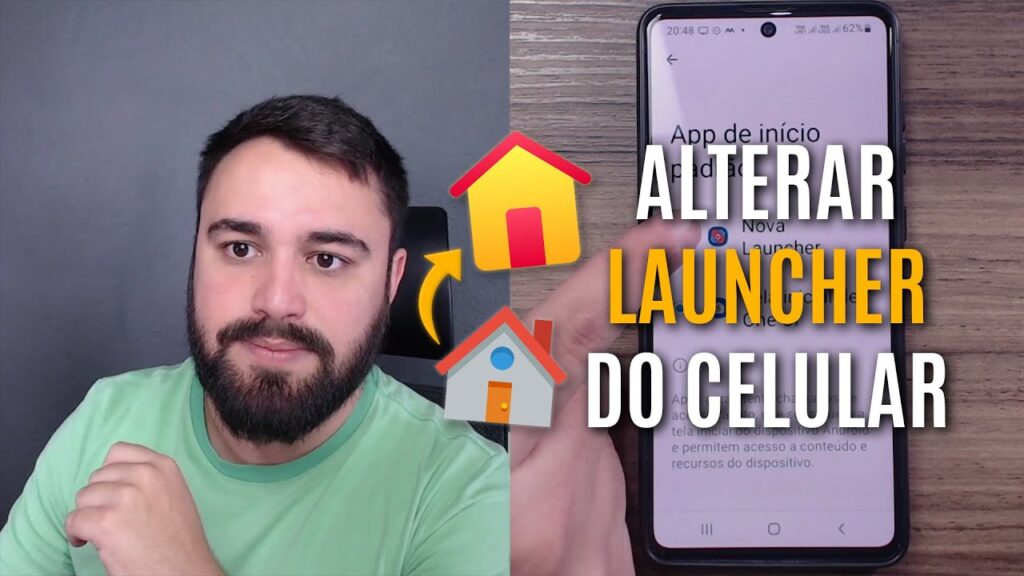 Como configurar o launcher padrao do android 1