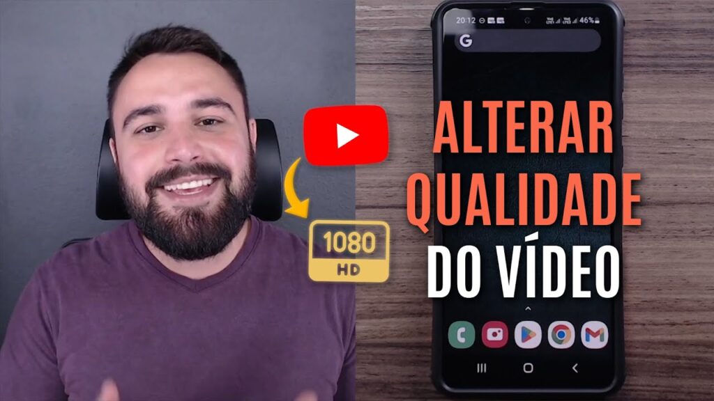 Como alterar qualidade de um video do youtube no android ou ios 1