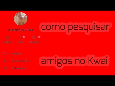Como buscar e seguir amigos no aplicativo kiwi 1