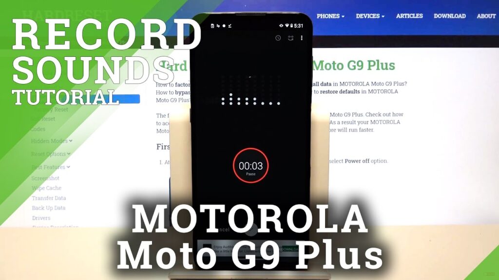 Como gravar audio no moto g veja dicas com o app easy voice recorder 1