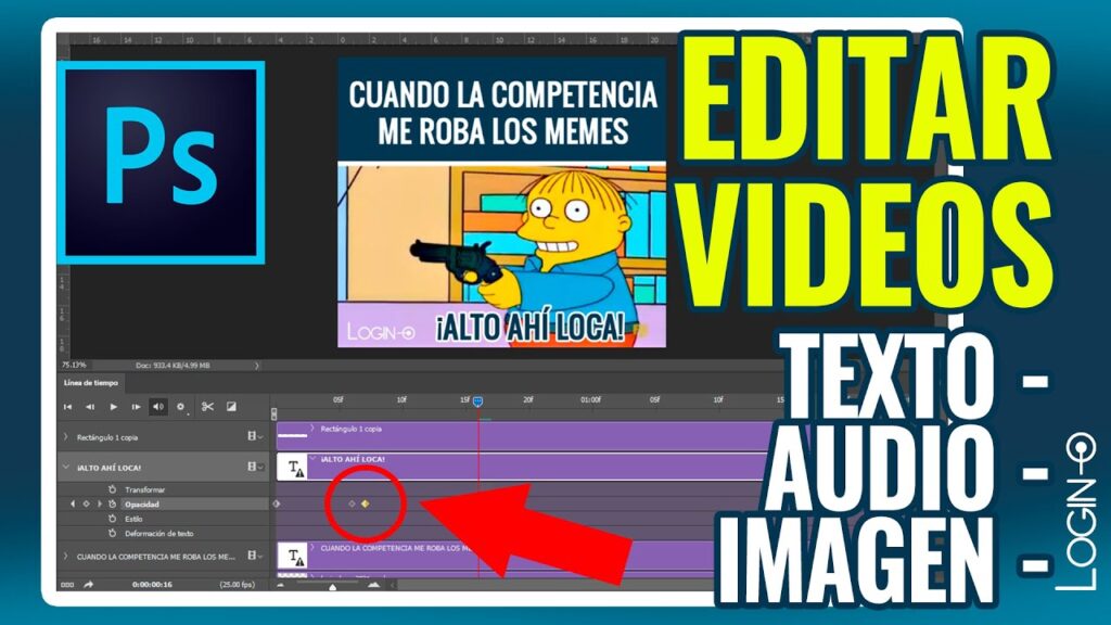 Como editar videos no adobe photoshop 1