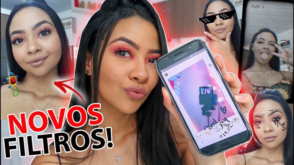 Como usar o lenses em selfies os novos filtros de fotos do snapchat 1