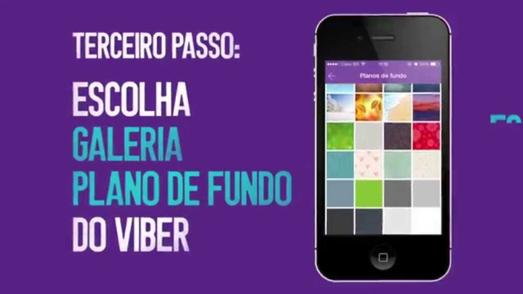 Como alterar o plano de fundo das conversas do viber 1