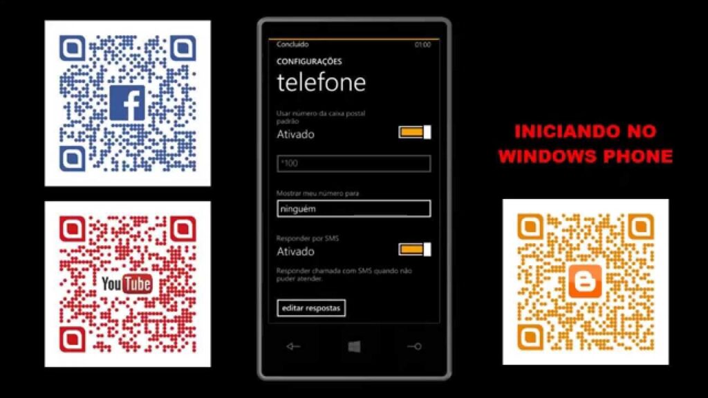 Como ocultar o numero do celular no windows phone 1