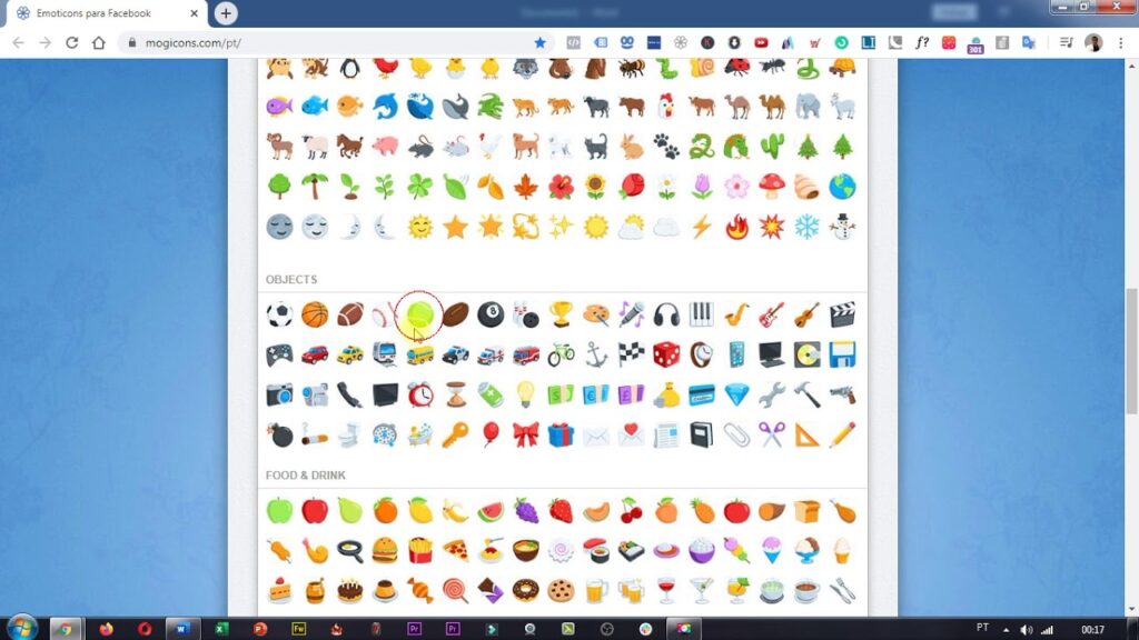 Como visualizar e usar emojis no google chrome 1
