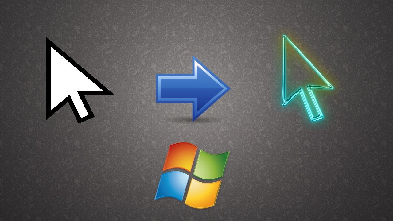 Como mudar cor e tamanho do cursor do mouse no windows 8 9