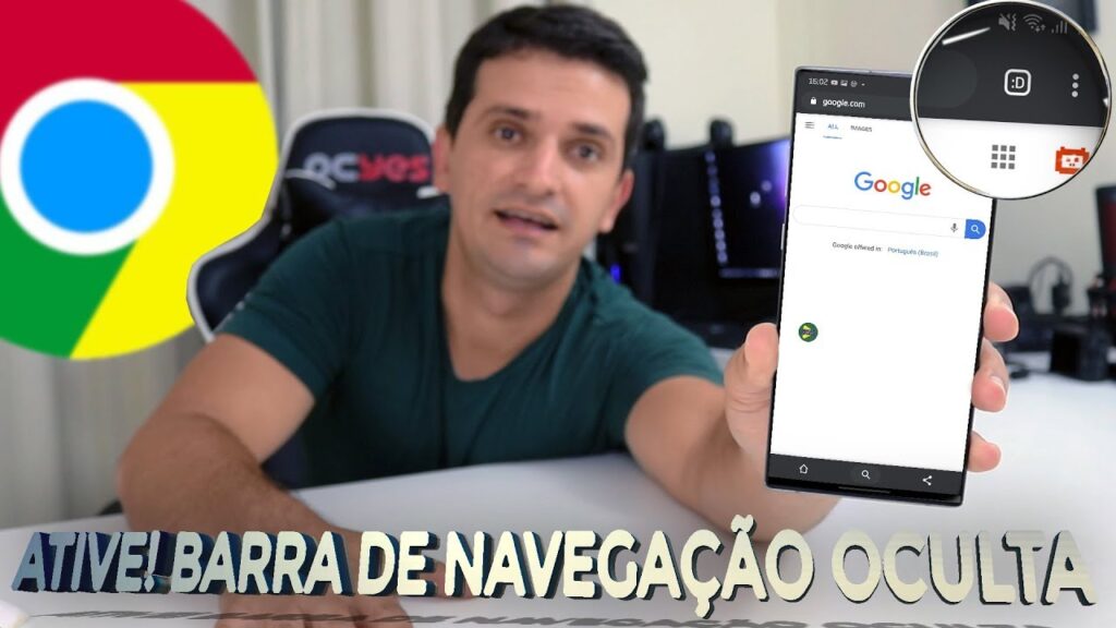 Como deixar barra de enderecos do chrome para android mais inteligente 1