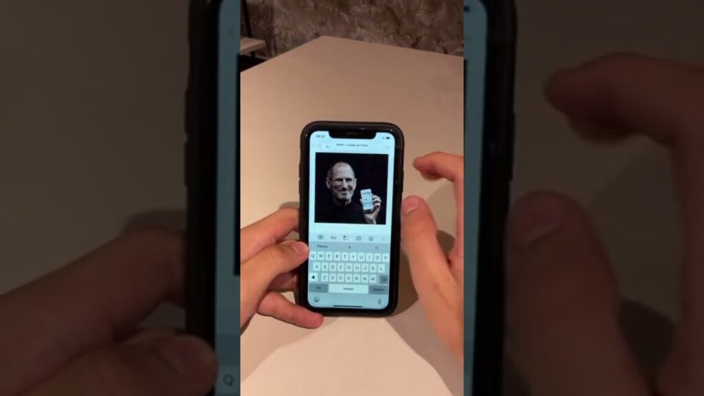 Como copiar e colar imagens em conversas do hangouts no iphone 1
