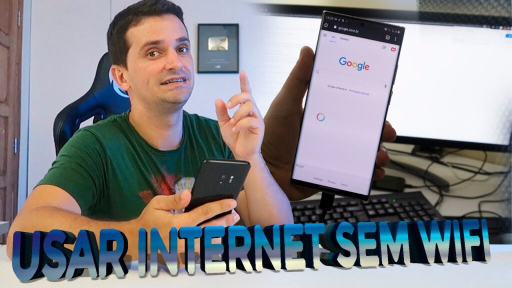Como usar internet do pc no celular 1