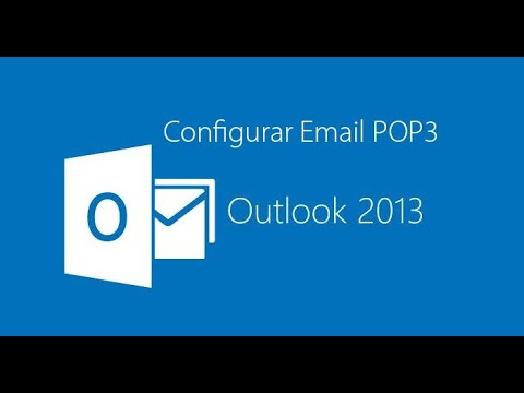 Como configurar email com conta pop3 no outlook 1