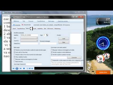 Como instalar e configurar o ares galaxy no computador 1