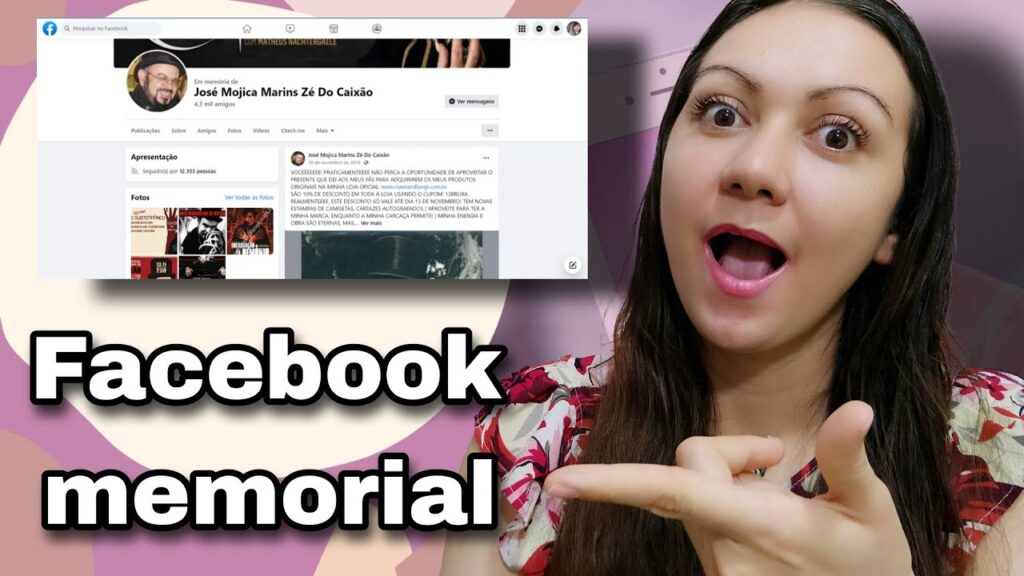 Como transformar o perfil de uma pessoa morta em memorial no facebook 1