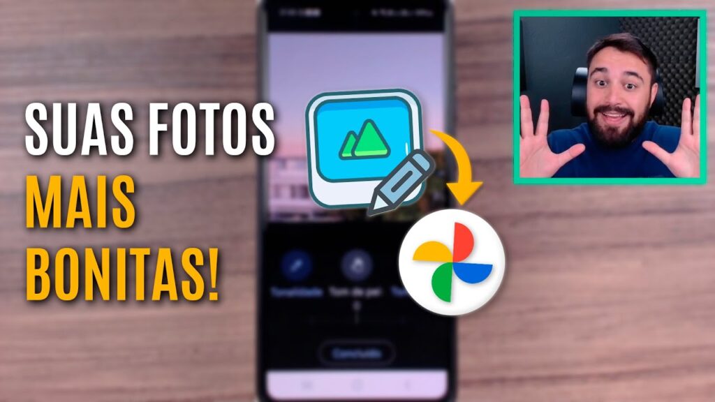 Como editar imagens pelo google fotos no ios 1