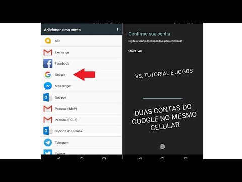 Como adicionar duas ou mais contas google no android 1