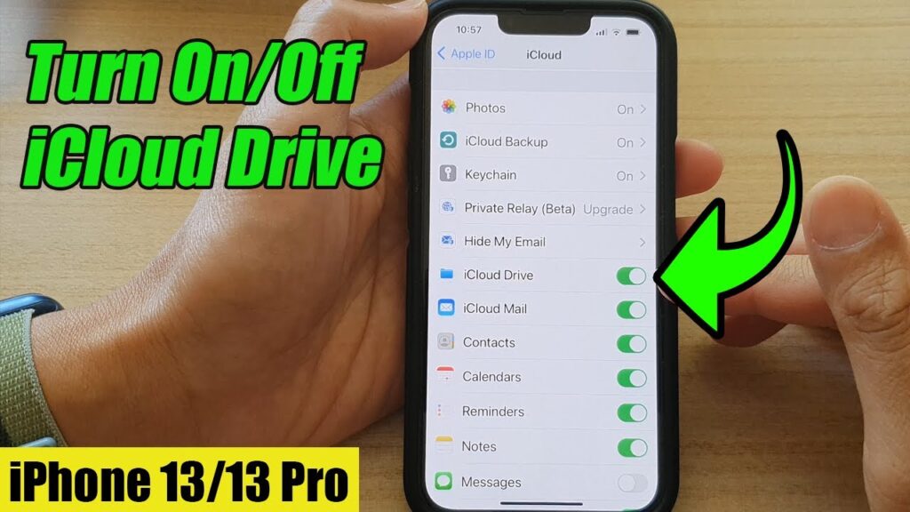 Como desativar o icloud drive pelo iphone 1