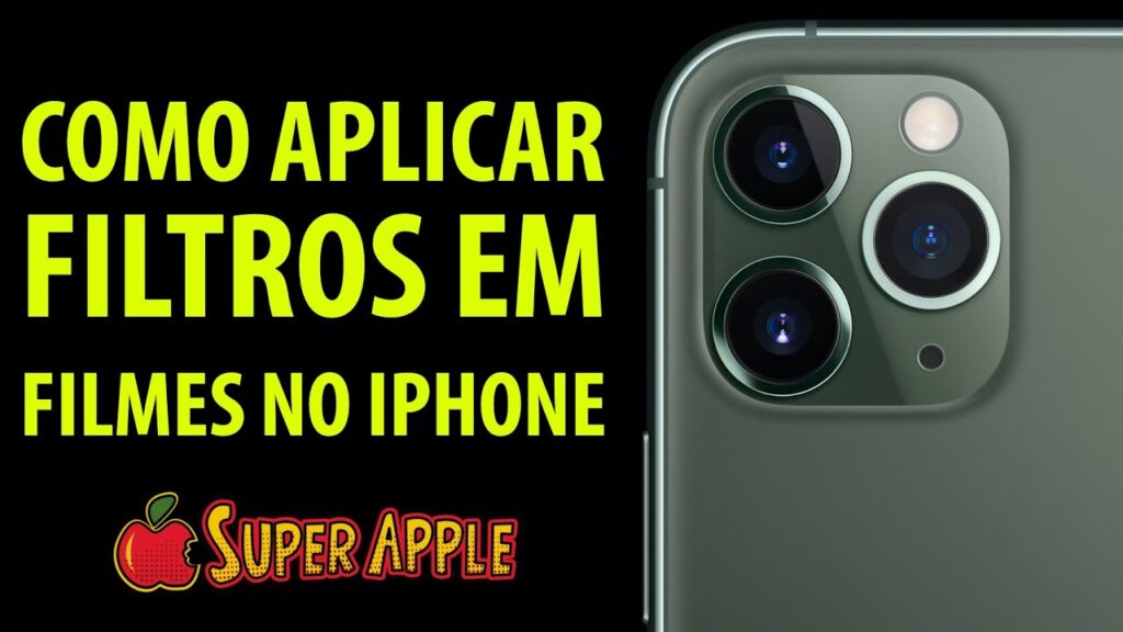 Como inserir filtros em fotos com o iphoto do mac os x 1