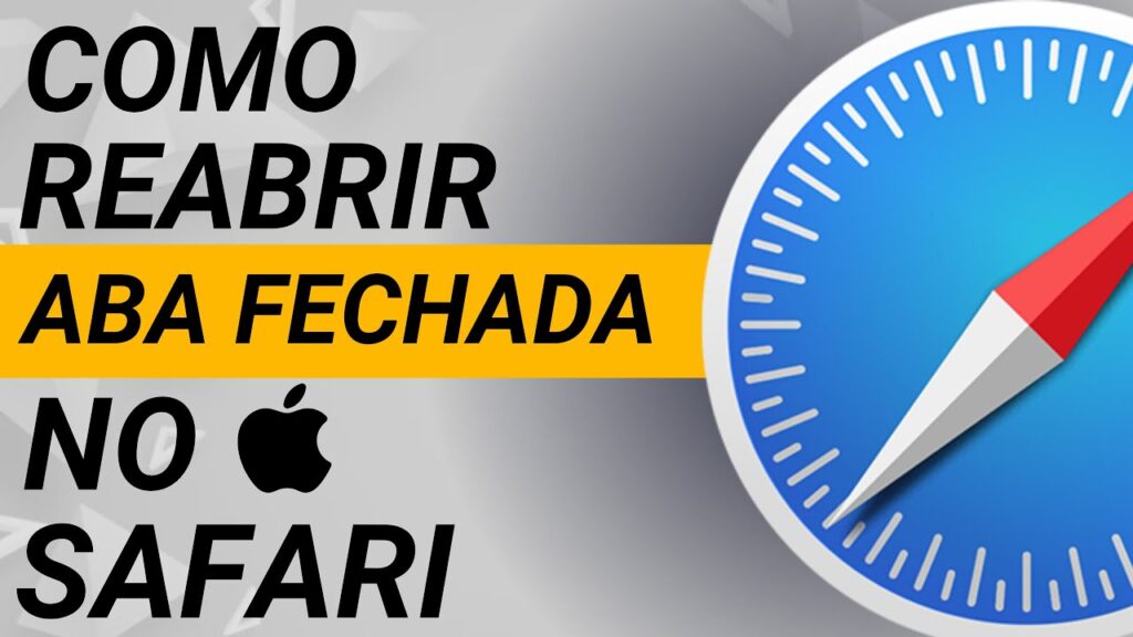 Como restaurar uma aba fechada no safari para ios 1
