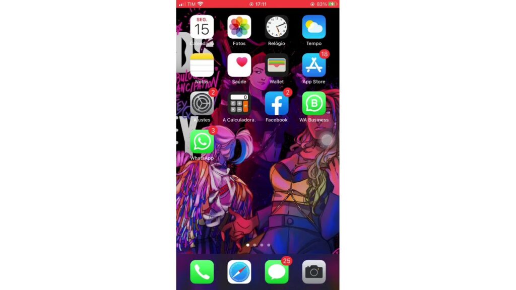 Como deslogar o facebook pelo ios 1