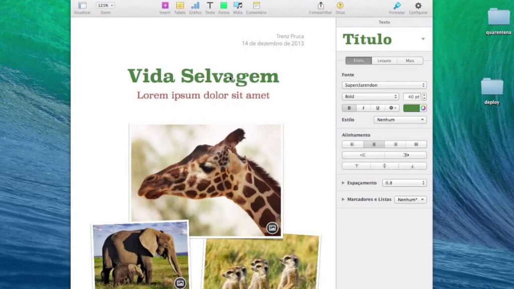 Como colocar o mac os x yosemite em preto e branco para economizar bateria 1