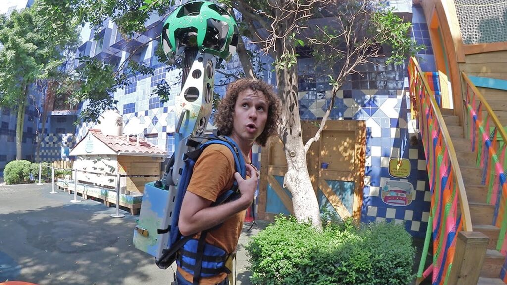 Como funciona o cartographer smart mochila do google para mapas indoor 1