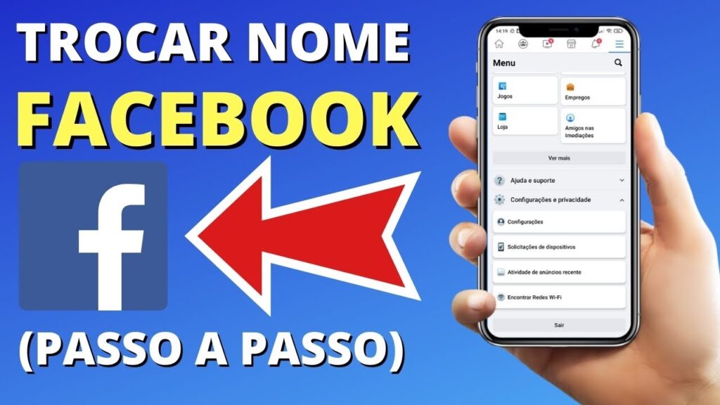 Como mudar seu nome no facebook 1