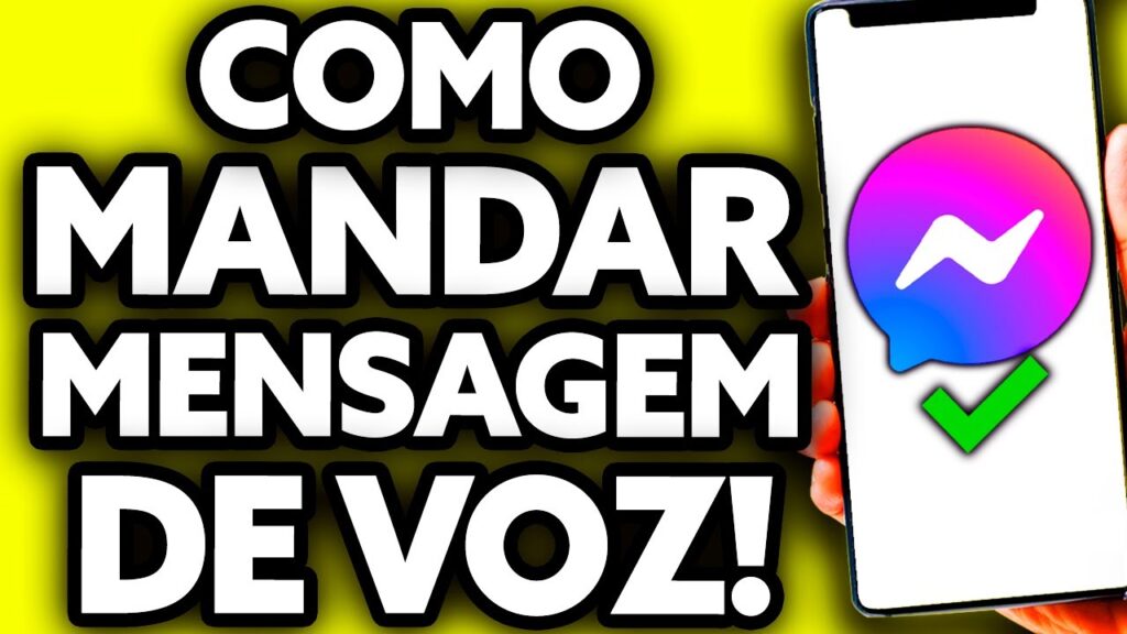 Como enviar mensagens de voz pelo messenger do facebook 1