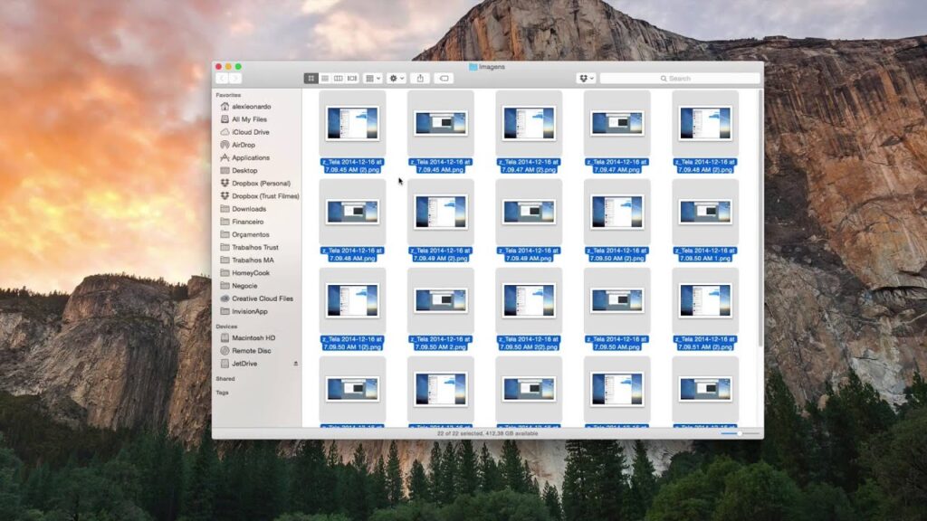 Como renomear varios arquivos de so uma vez em lote no mac os x 1