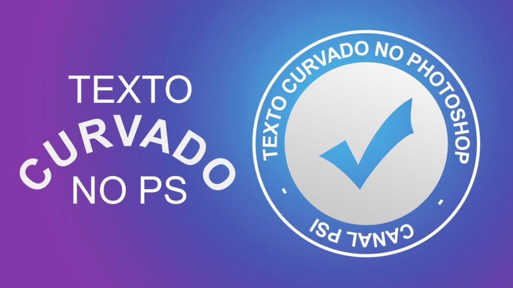 Como criar um texto em circulo no photoshop 1
