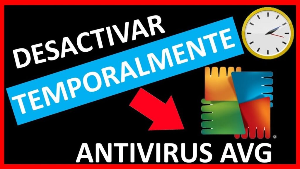 Como desativar temporariamente o avg antivirus 1