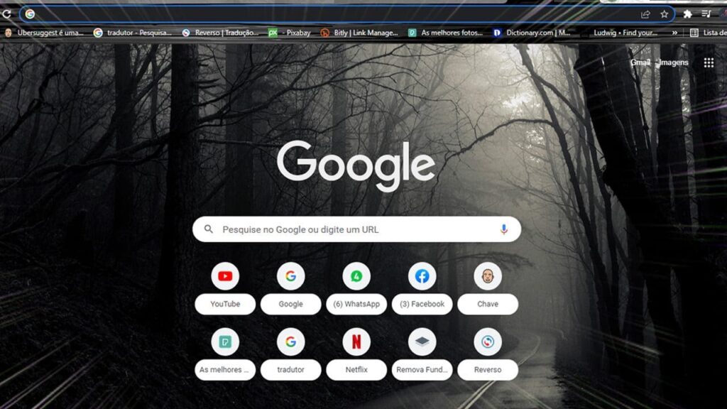 Como criar tema para chrome usando o seu wallpaper 1