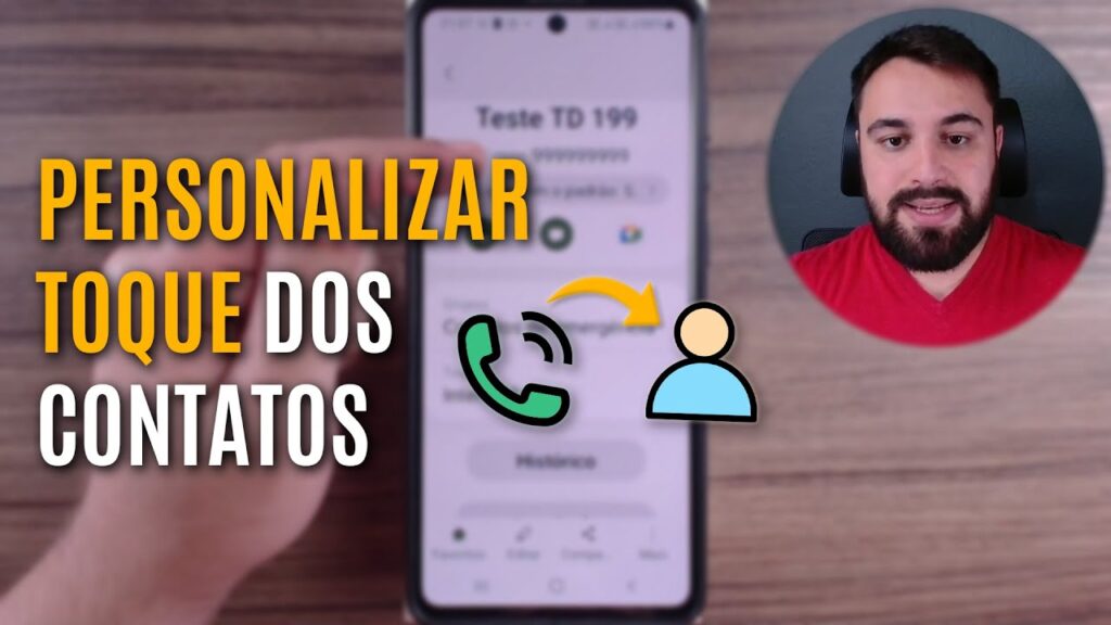 Como definir toques personalizados para os contatos do android 1