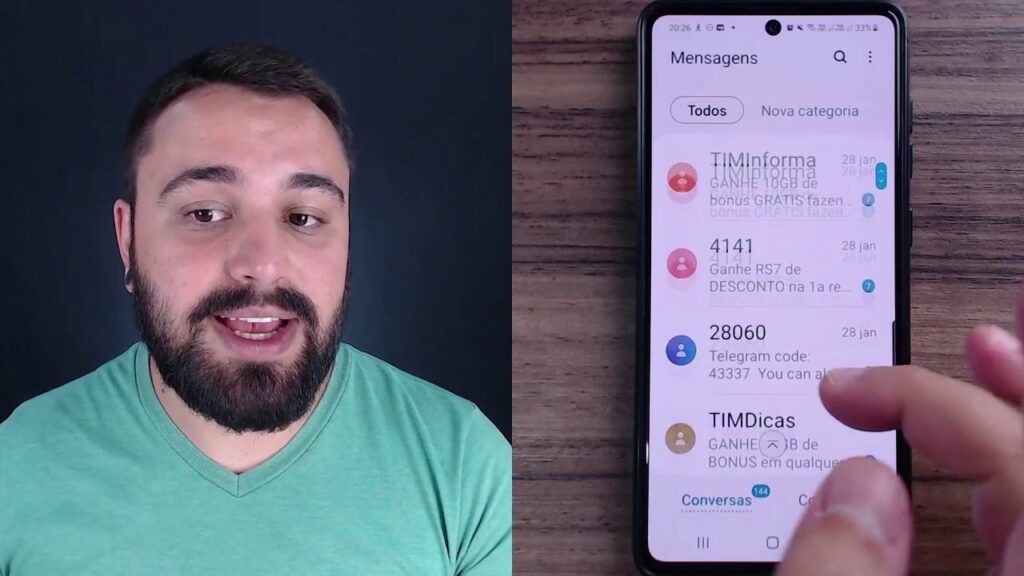Como escolher o aplicativo de sms padrao do android 1