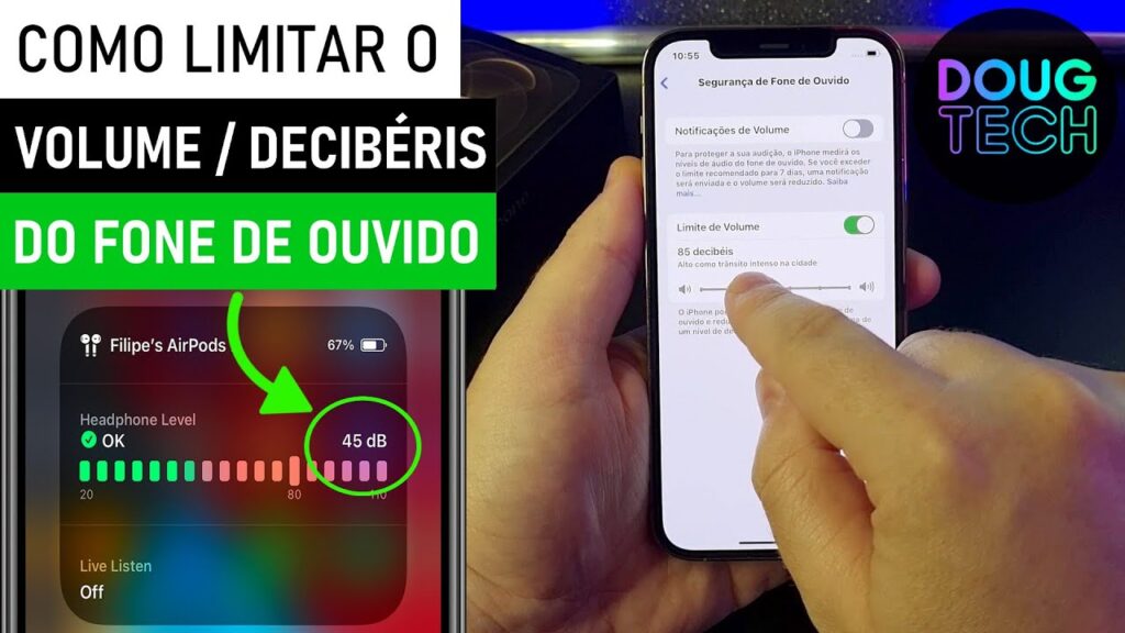 Como limitar o volume maximo das musicas no ios 1