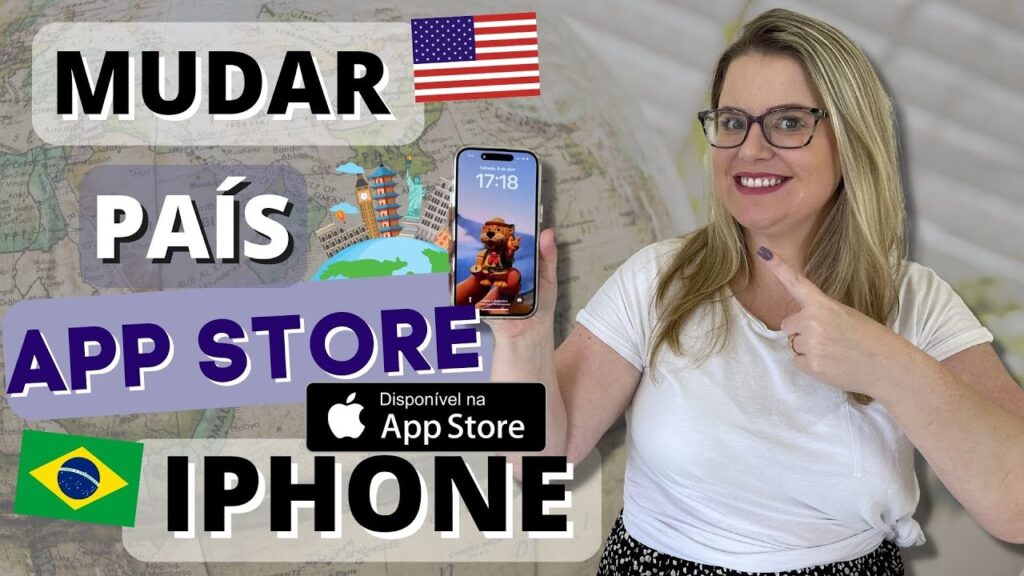 Como mudar o pais da app store e so mostrar apps disponiveis no brasil 1