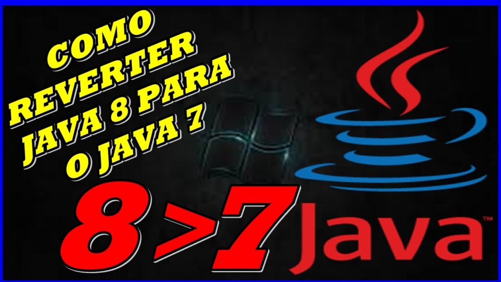 Como reverter para o java 7 apos instalar o java 8 1
