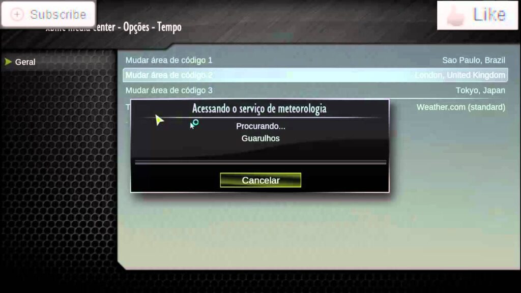 Como usar o xbmc media center 1