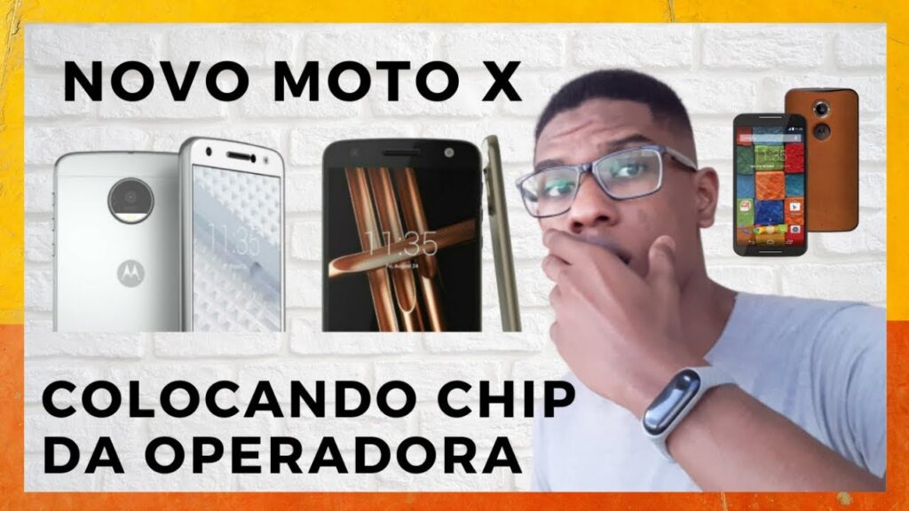 Como colocar um chip no novo moto x 1