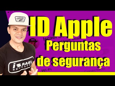 Como mudar perguntas de seguranca do seu id apple 1