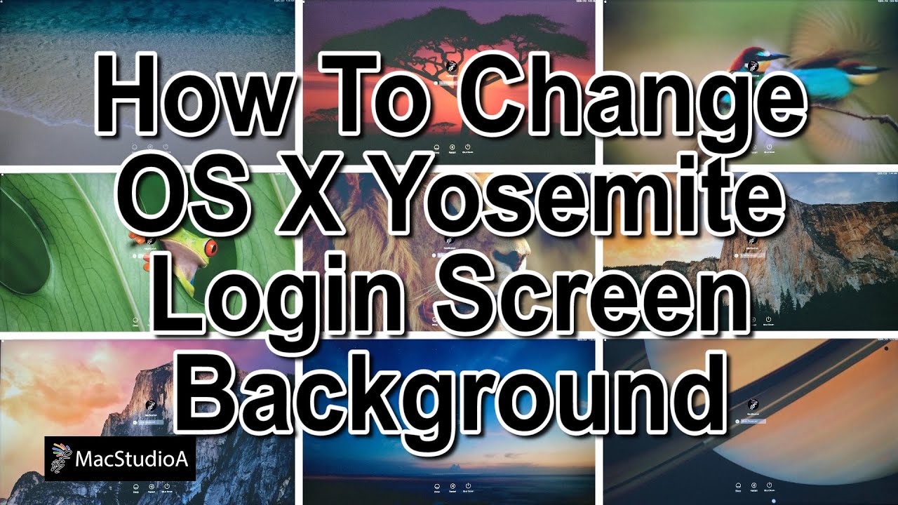 Como mudar a imagem da tela de login do mac os x yosemite 9