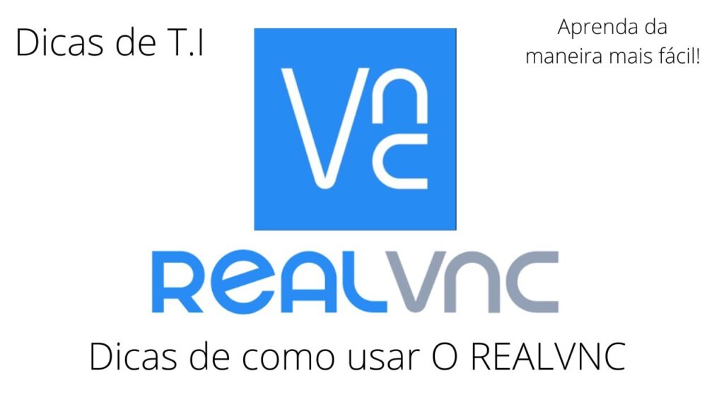 Como usar o real vnc para controlar seu computador remotamente 1