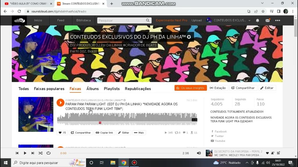 Como baixar musicas do soundcloud 1