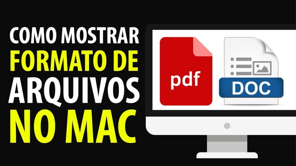 Como exibir extensao dos arquivos no mac 1