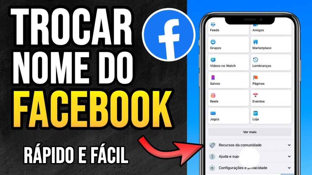 Como mudar informacoes do perfil do facebook no celular 1