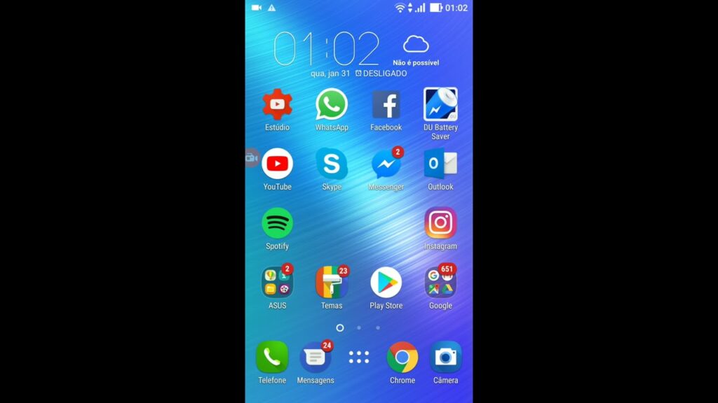 Como colocar o aplicativo do facebook para android em portugues 1