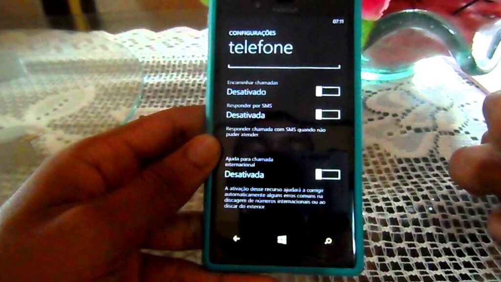 Como desativar o corretor automatico do windows phone 1