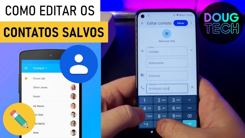 Como apagar ou editar contatos no moto e 1