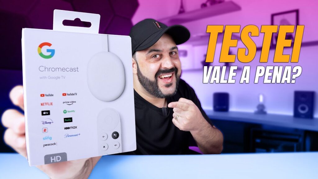 Como espelhar o google chrome na tv em full hd com o chromecast 1