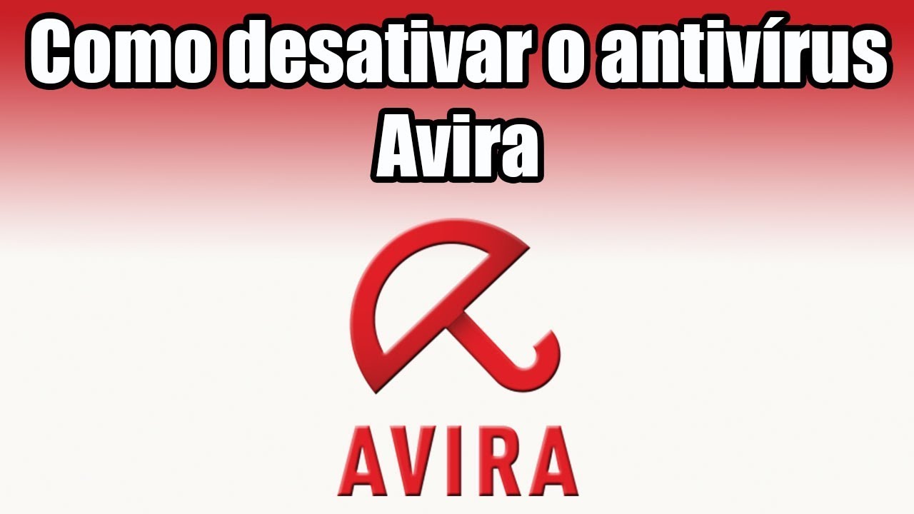 Como interromper o avira e desativar o antivirus temporariamente 1