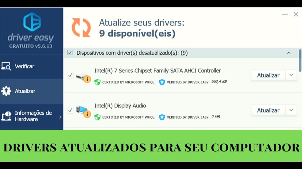 Como instalar ativar e usar o drivereasy 1