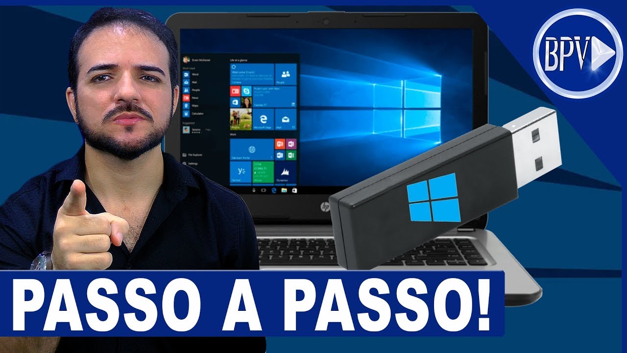 Como formatar o seu pc usando um pendrive 1